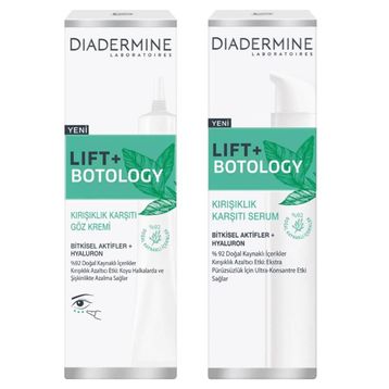 Diadermine Lift+ Botology Kırışık Karşıtı Yüz Serumu ve Göz Kremi