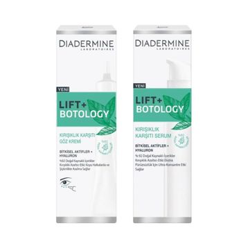 Diadermine Lift+ Botology Kırışık Karşıtı Yüz Serumu ve Göz Kremi