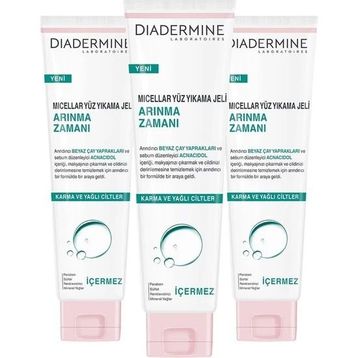 Diadermine Micellar 3'lü Yüz Yıkama Jeli