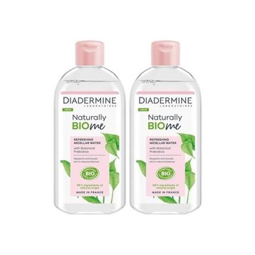 Diadermine Naturally Bio Me Canlandırıcı Micellar 2x400 ml Makyaj Temizleme Suyu
