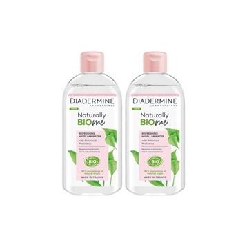 Diadermine Naturally Bio Me Canlandırıcı Micellar 2x400 ml Makyaj Temizleme Suyu
