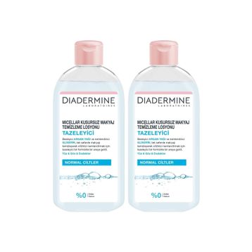 Diadermine Nemlendirici 2x400 ml Micellar Kusursuz Makyaj Temizleme Suyu