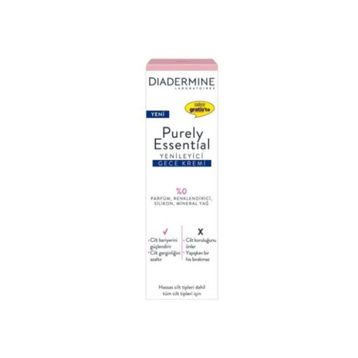 Diadermine Purely Essential Yenileyici 40 ml Gece Kremi