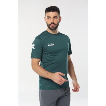 Diadora 16TSR05 Nacce Koyu Yeşil Erkek T-shirt