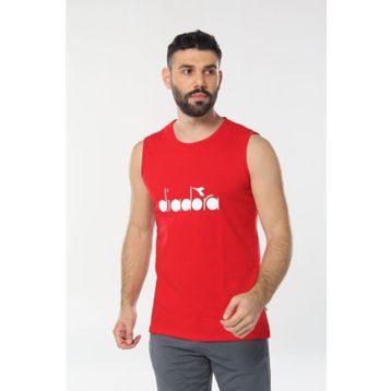 Diadora 1ATL01 Therm Kırmızı Kolsuz Erkek T-shirt