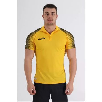 Diadora Ritim Kamp Polo Sarı Erkek T-shirt