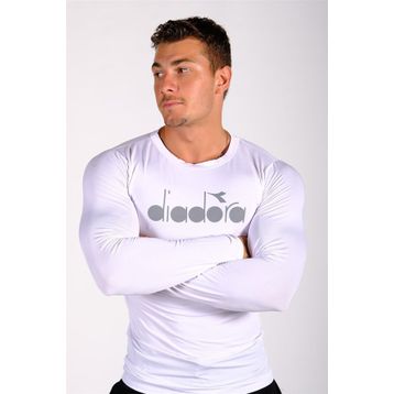 Diadora TSRT-ZN Beyaz Uzun Kollu Erkek T-shirt