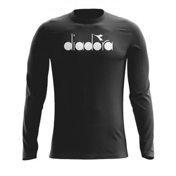 Diadora TSRT-ZN Siyah Uzun Kollu Erkek T-shirt