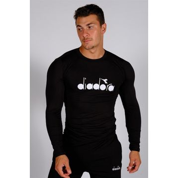 Diadora TSRT-ZN Siyah Uzun Kollu Erkek T-shirt