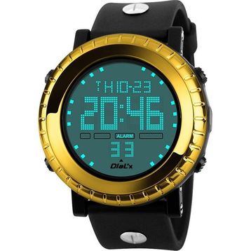 Dial'x Dx 1172-4 Po2 Siyah Dijital Kadın Kol Saati