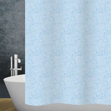 Diaqua Hailey Blue 120x200 cm Duş Perdesi