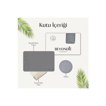 Diatom Koyu Gri Banyo Paspası