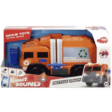 Dickie Toys 203306001 Sesli Işıklı Geri Dönüşüm Kamyonu