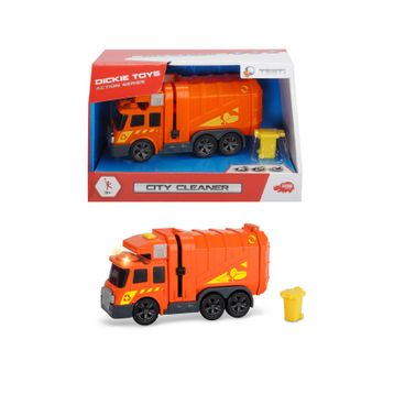 Dickie Toys Çöp Kamyonu City Cleaner Sesli ve Işıklı