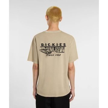 Dickies DK0A4Z8X0DS1-001 Bej Service Station Erkek Tişört