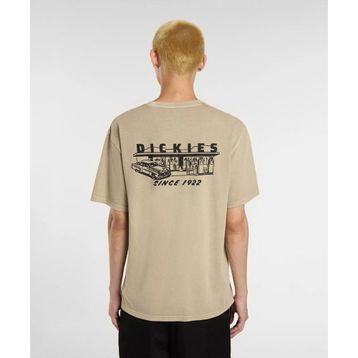Dickies DK0A4Z8X0DS1-001 Bej Service Station Erkek Tişört