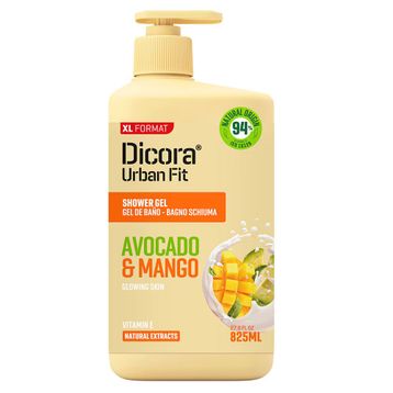 Dicora Urban Fit E Vitamini Mango ve Avokado 825 ml Duş Jeli
