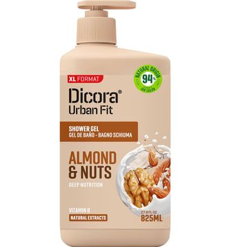Dicora Urban Fit Vitamin B Badem ve Fındık 825 ml Duş Jeli