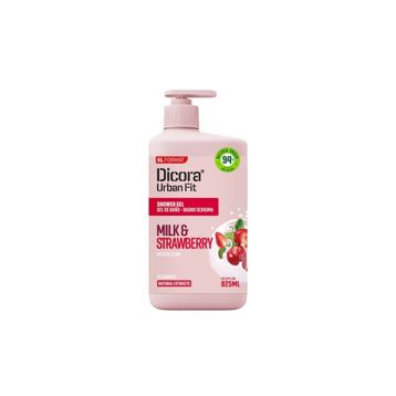 Dicora Urban Fit Vitamin B Çilek ve Süt 825 ml Duş Jeli