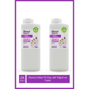 Dicora Urban Fit Yogurt Pistachio Fıstık 2x400 ml Duş Jeli