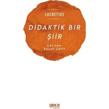 Didaktik Bir Şiir - Lucretius