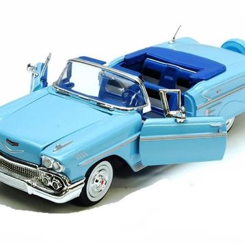 Diecast 1958 Chevy Impala 1/24 Model Araç