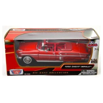 Diecast 1958 Chevy Impala 1/24 Model Araç