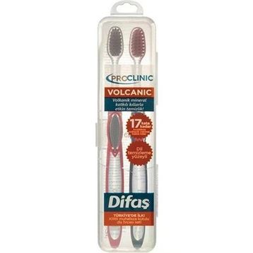 Difaş Proclinic Volcanic 2'li Diş Fırçası
