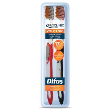Difaş Proclinic Volkanik 1+1 Diş Fırçası