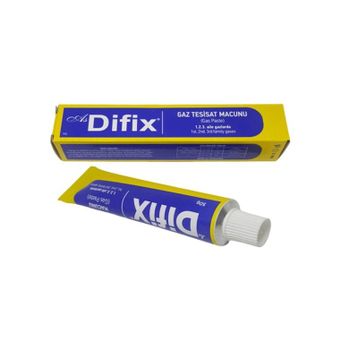 Difix Tüp Doğalgaz Tesisat Macunu