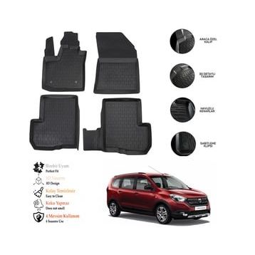 Diğer Dacia Lodgy 2016 3D Havuzlu Paspas