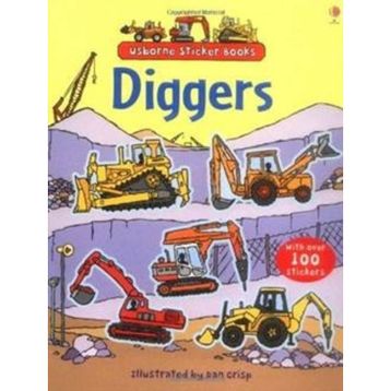 Diggers Sticker Book-Usborne Publishing