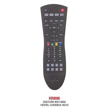 Digitürk 8001-8002 KR-0086 Uydu Kumandası