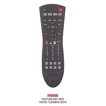 Digitürk 8001-8002 KR-0086 Uydu Kumandası
