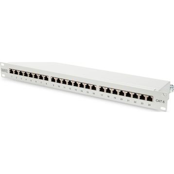 Digitus 19 İnç 24 port CAT-6 FTP Zırhlı Patch Panel