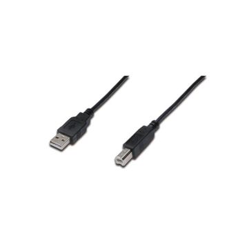 Digitus AK-300105-030-S 3 m USB 2.0 to USB Tip B Erkek-Erkek AWG28 USB 2.0 Yazıcı Kablosu