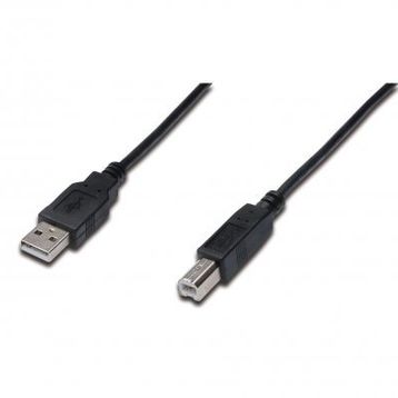 Digitus AK-300105-030-S 3 m USB 2.0 to USB Tip B Erkek-Erkek AWG28 USB 2.0 Yazıcı Kablosu