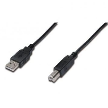 Digitus AK-300105-030-S 3 m USB 2.0 to USB Tip B Erkek-Erkek AWG28 USB 2.0 Yazıcı Kablosu