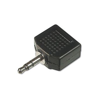Digitus AK-510500-000-S 3.5 mm to 2 x 3.5 mm Erkek-Dişi Stereo Ses Adaptörü