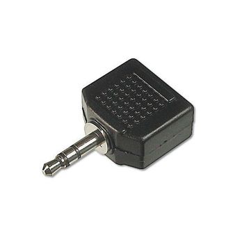 Digitus AK-510500-000-S 3.5 mm to 2 x 3.5 mm Erkek-Dişi Stereo Ses Adaptörü