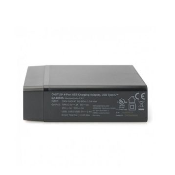 Digitus DA-10195 Type-C ve 4 Port USB Şarj İstasyon