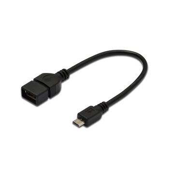 Digitus DK-300309-002-S Siyah Micro A-B USB Kablo