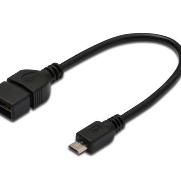 Digitus DK-300309-002-S Siyah Micro A-B USB Kablo