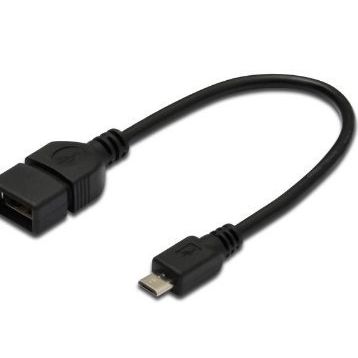 Digitus DK-300309-002-S Siyah Micro A-B USB Kablo