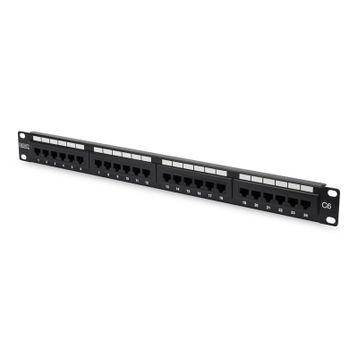 Digitus DN-91624U-CR 24 Port CAT6 Dolu Patch Panel
