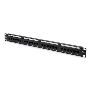 Digitus DN-91624U-CR 24 Port CAT6 Dolu Patch Panel