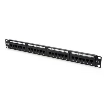 Digitus DN-91624U-CR 24 Port CAT6 Dolu Patch Panel