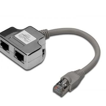 Digitus DN-93904 Gri-Gümüş Kablo Adaptör