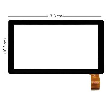 Digiway KL-702 Siyah Dokunamatik Tablet Camı