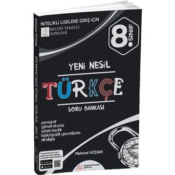 Dikkat Atölyesi 8. Sınıf LGS Türkçe Yeni Nesil Soru Bankası